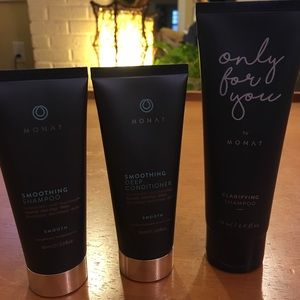 Monat shampoos and conditioner